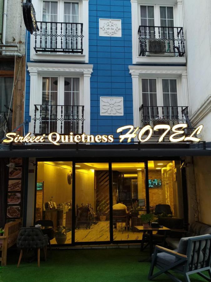 Sirkeci Quietness Hotel Istambul Exterior foto